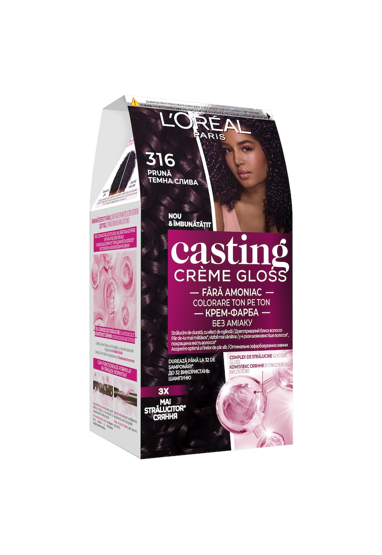 Vopsea de par semi-permanenta fara amoniac - Casting Creme Gloss