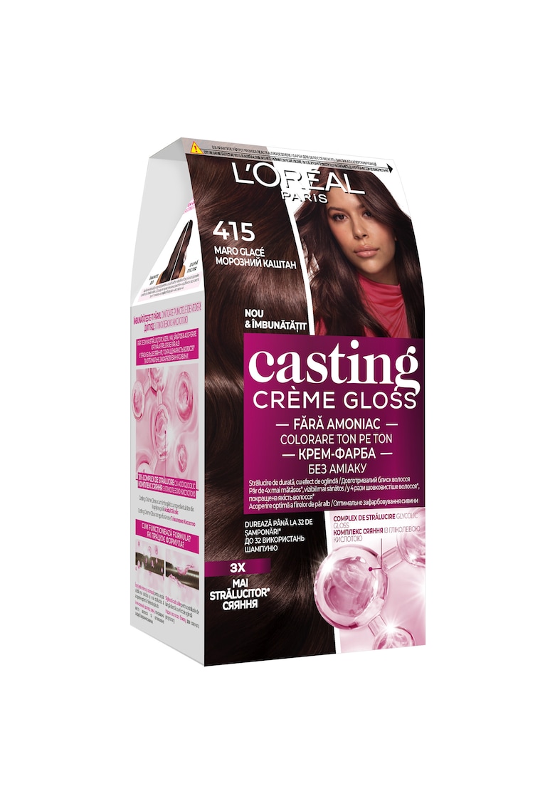 Vopsea de par semi-permanenta fara amoniac - Casting Creme Gloss