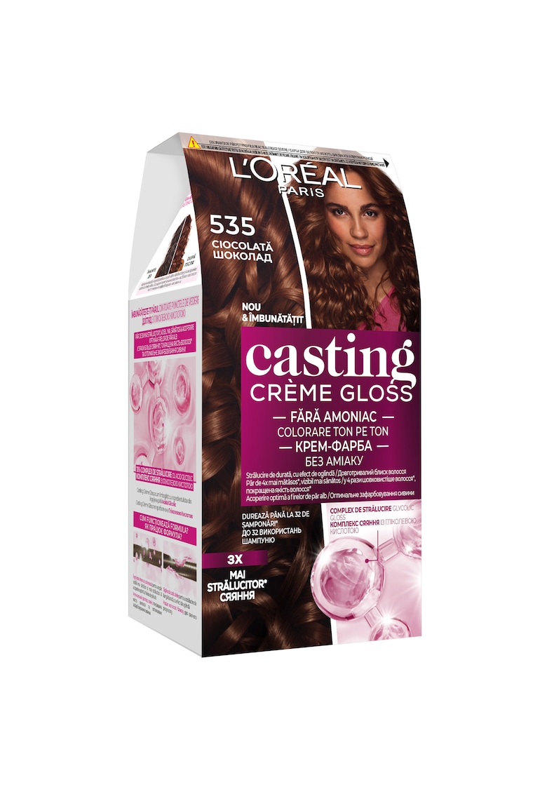 Vopsea de par semi-permanenta fara amoniac -  Casting Creme Gloss