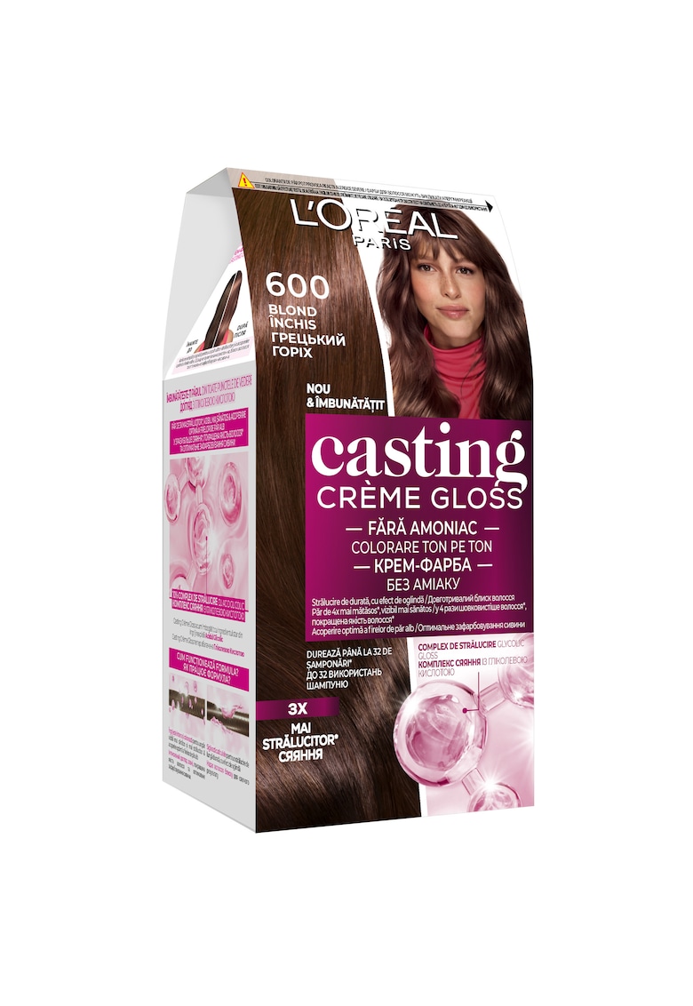 Vopsea de par semi-permanenta fara amoniac -  Casting Creme Gloss