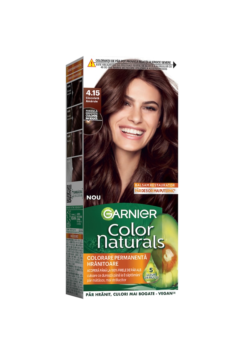Vopsea de par permanenta cu amoniac  Color Naturals - 110 ml