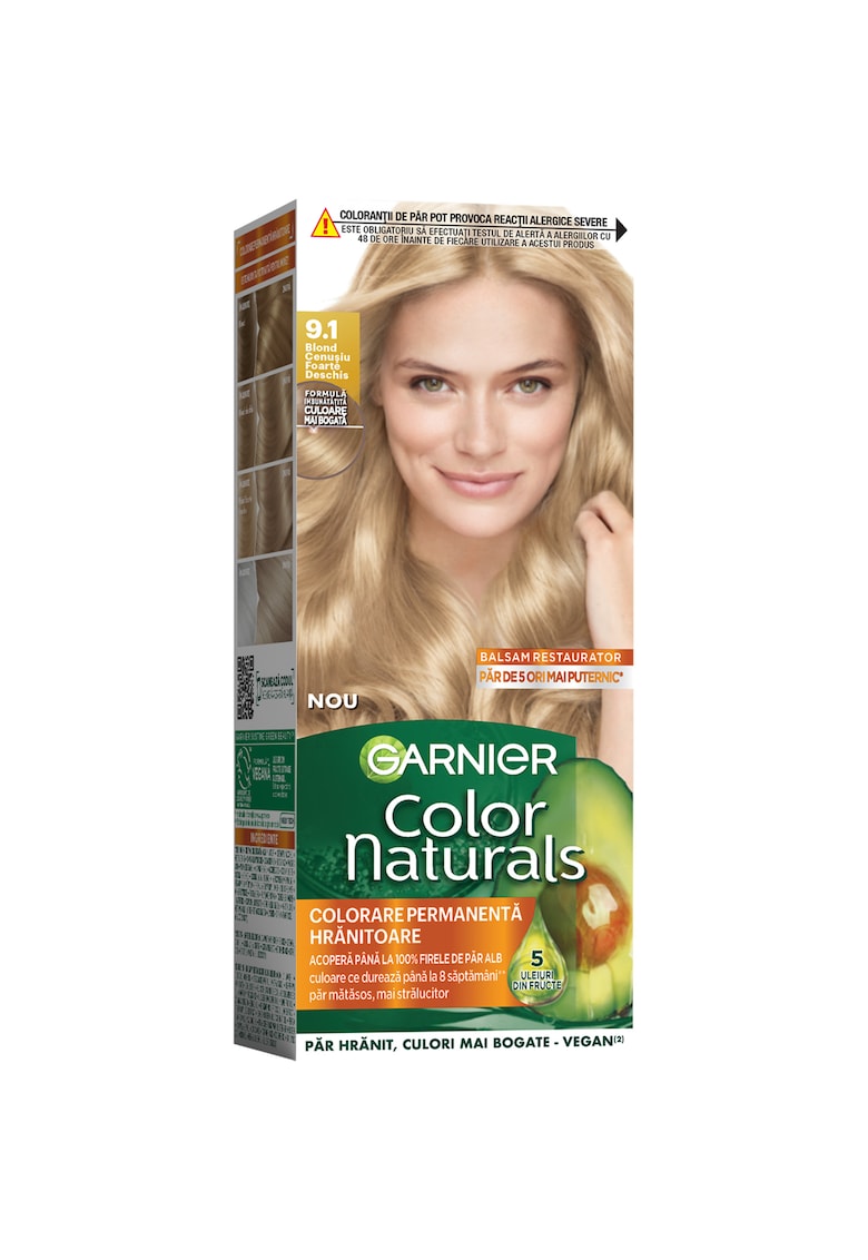 Vopsea de par permanenta cu amoniac  Color Naturals - 110 ml