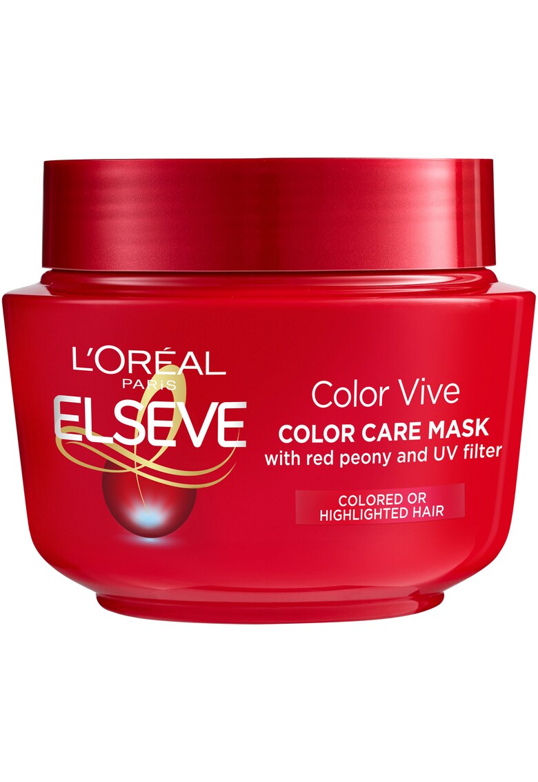 Masca de par Elseve Color Vive pentru par vopsit - 300 ml