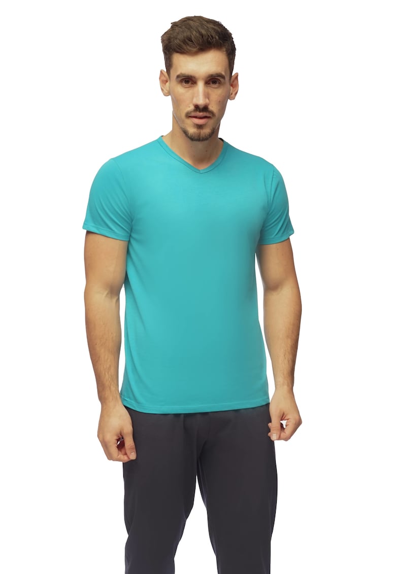 Tricou TB15 - Turcoaz