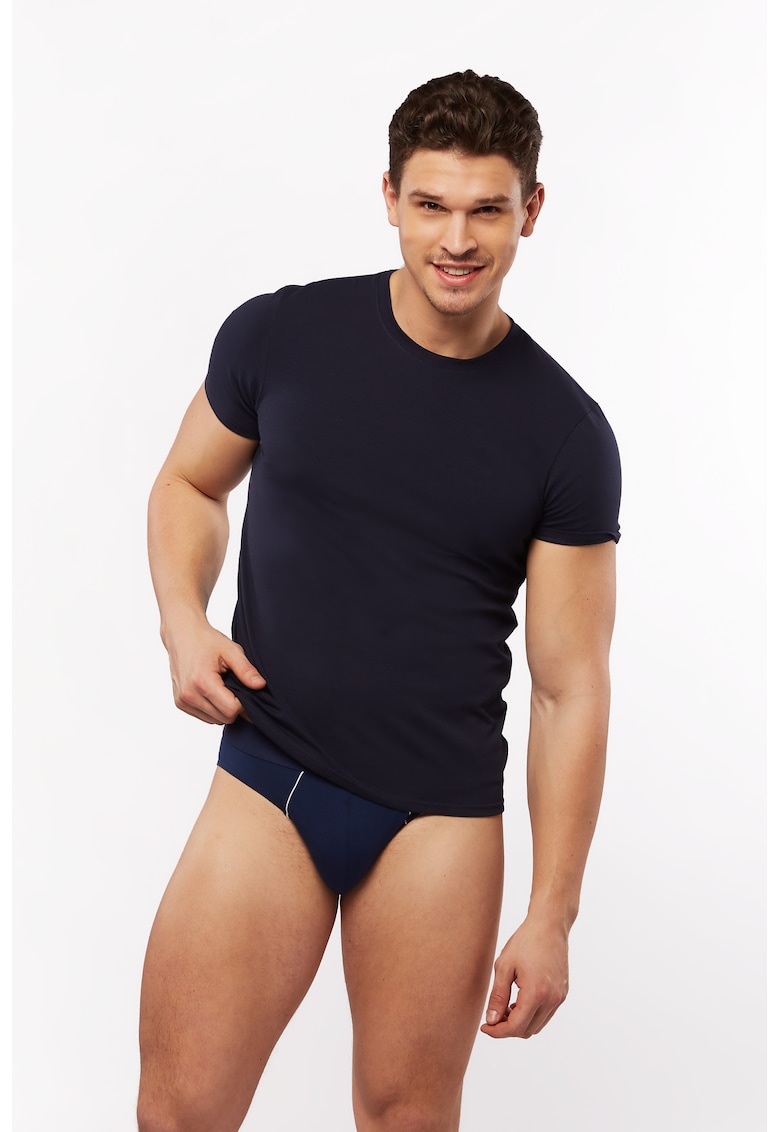 Tricou maneca scurta TB01 - Bleumarin