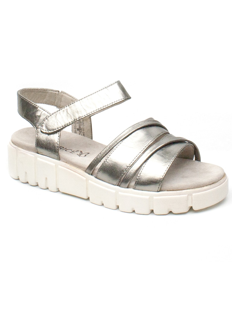 Sandale dama 9 28257 28 argintiu -