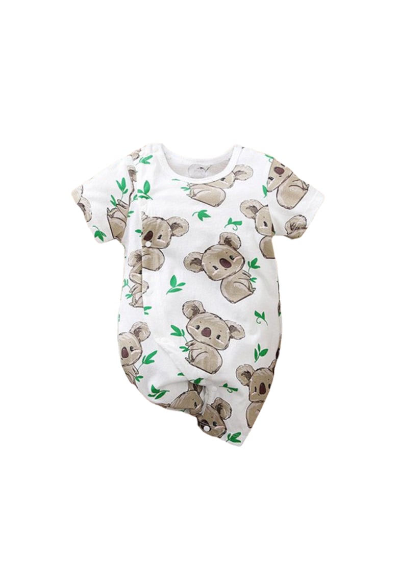 Salopeta - Koala - Bumbac - Baieti - Maneca scurta - Multicolor