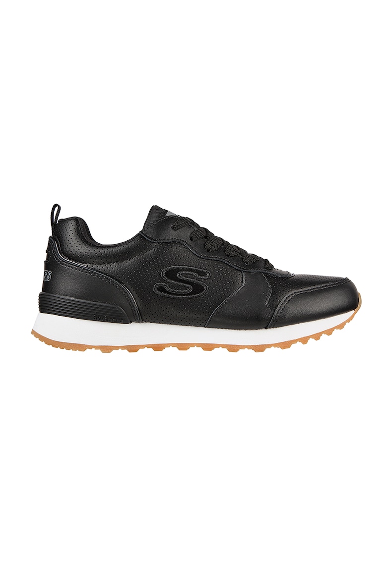 Pantofi sport din piele si piele ecologica OG 85 - Negru