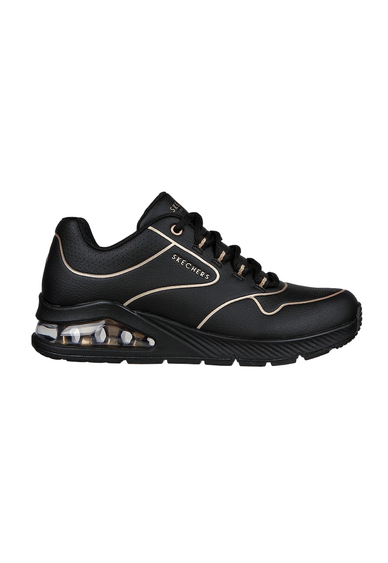 Pantofi sport low-top de piele ecologica Uno 2-Golden Trim