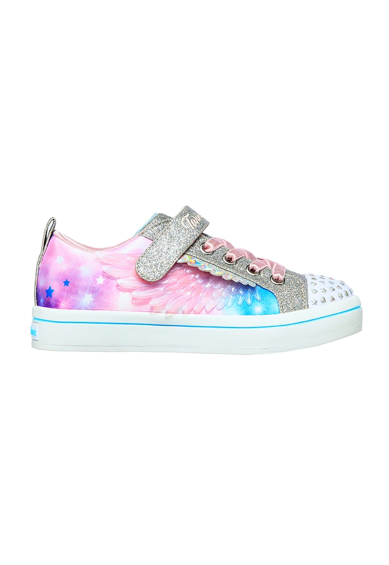 Skechers Спортни обувки Twi-Lited 2.0 с велкро и 3D крилца за Момичета Skechers Спортни обувки Twi-Lited 2.0 с велкро и 3D крилца за Момичета