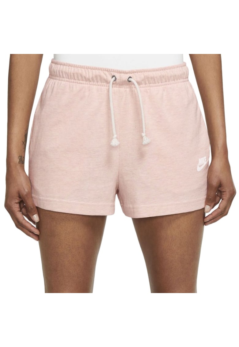 Pantaloni scurti cu buzunare laterale - Roz