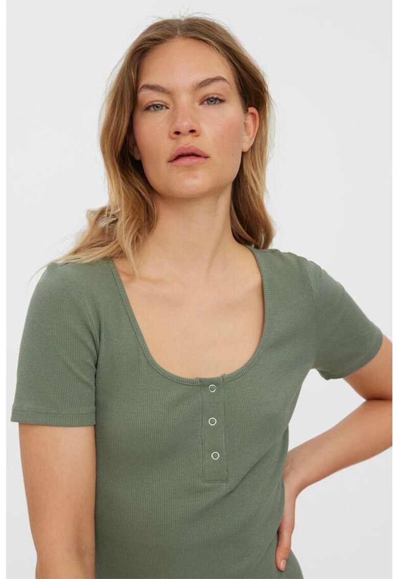 Rochie-tricou mini cambrat