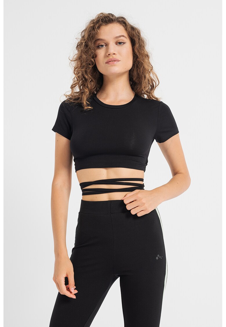 Tricou crop petrecut lola