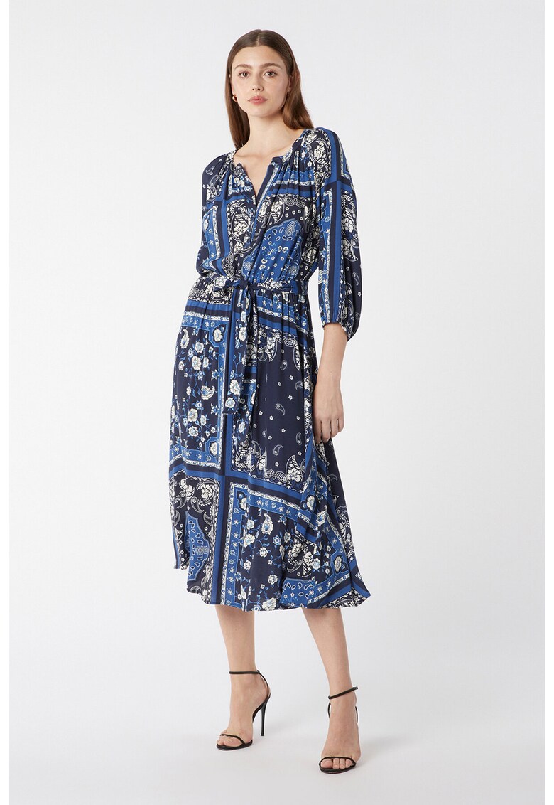 Rochie-tunica cu cordon in talie
