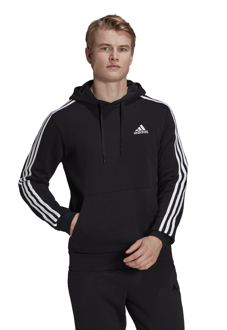 Hanorac cu buzunar kangaroo si 3 dungi Essentials