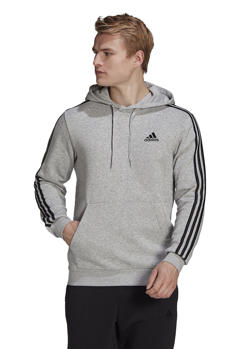 Hanorac cu buzunar kangaroo si 3 dungi Essentials