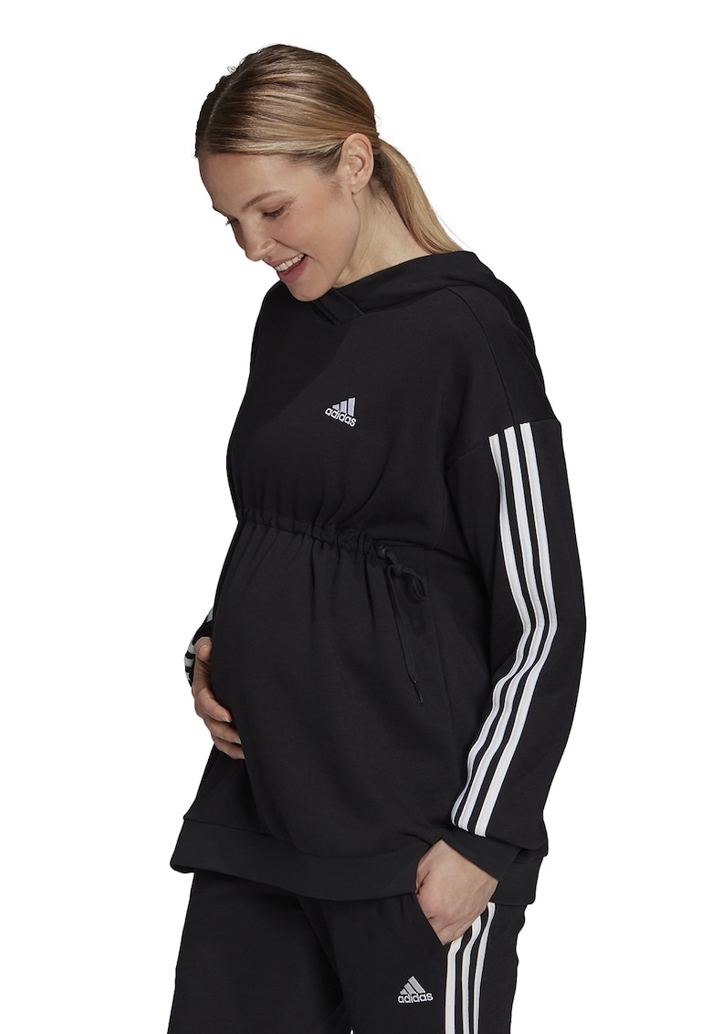 Hanorac relaxed fit cu model cu 3 dungi pentru gravide Essentials