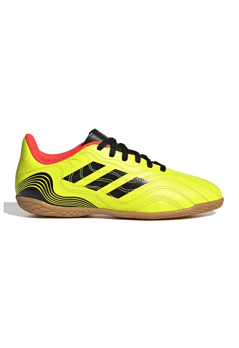 Ghete de fotbal de piele ecologica cu imprimeu logo Copa Sense 4