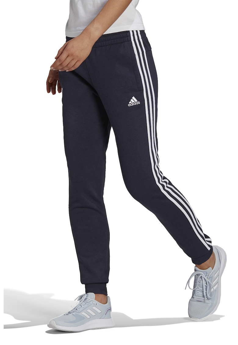 Pantaloni sport slim fit si 3 dungi Essentials