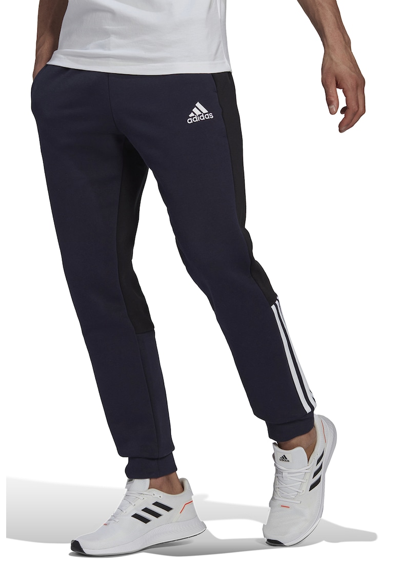 Pantaloni sport cu model colorblock Essentials