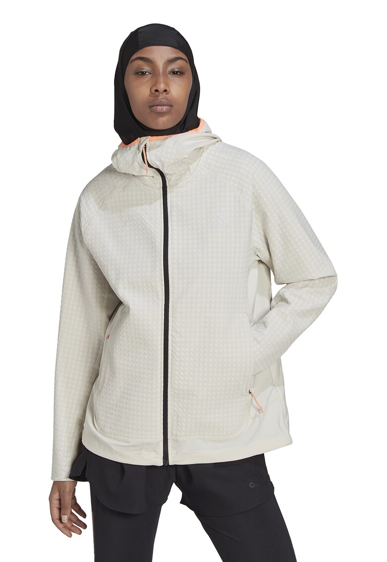 Jacheta cu aspect texturat pentru alergare X-City adidas Performance