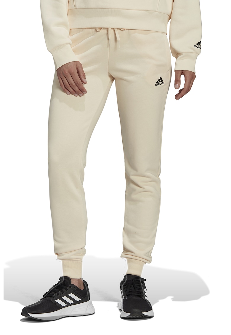 Pantaloni sport slim fit cu talie elastica