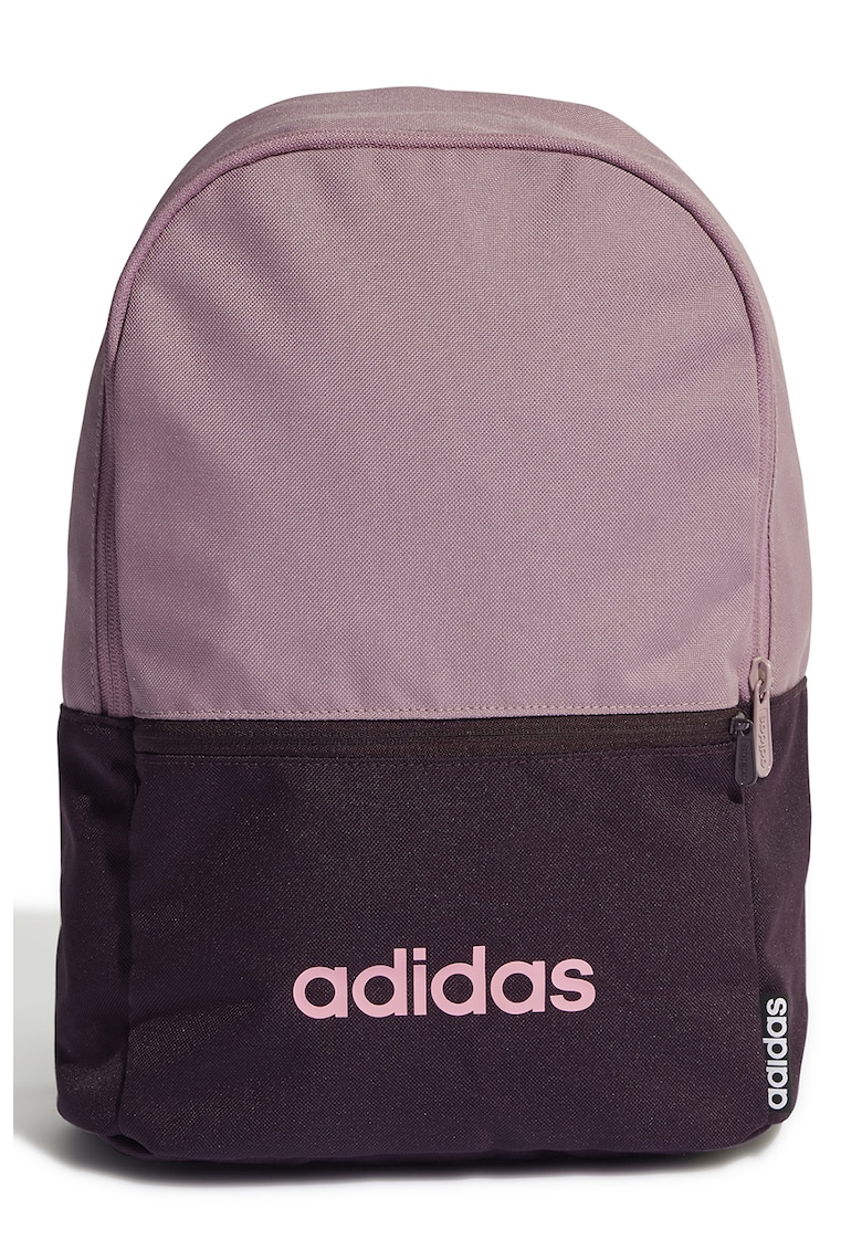 Rucsac cu imprimeu logo si buzunar exterior cu fermoar