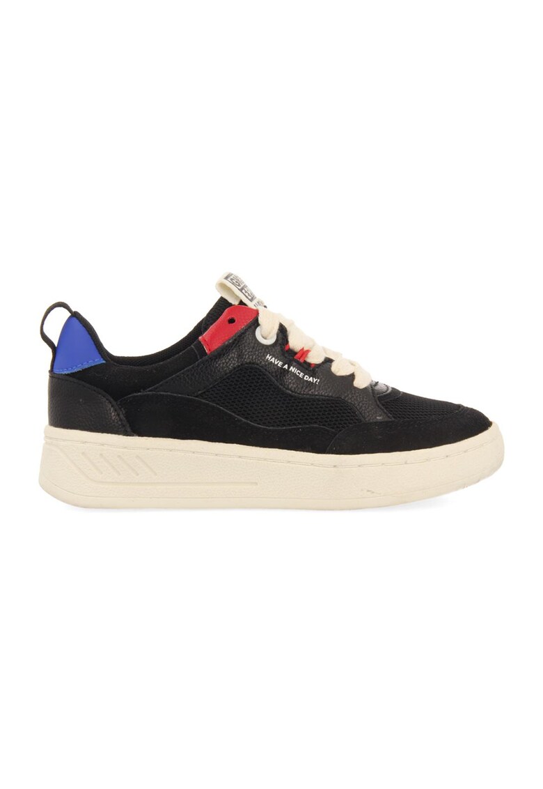 Pantofi sport de piele ecologica si material textil Colwood
