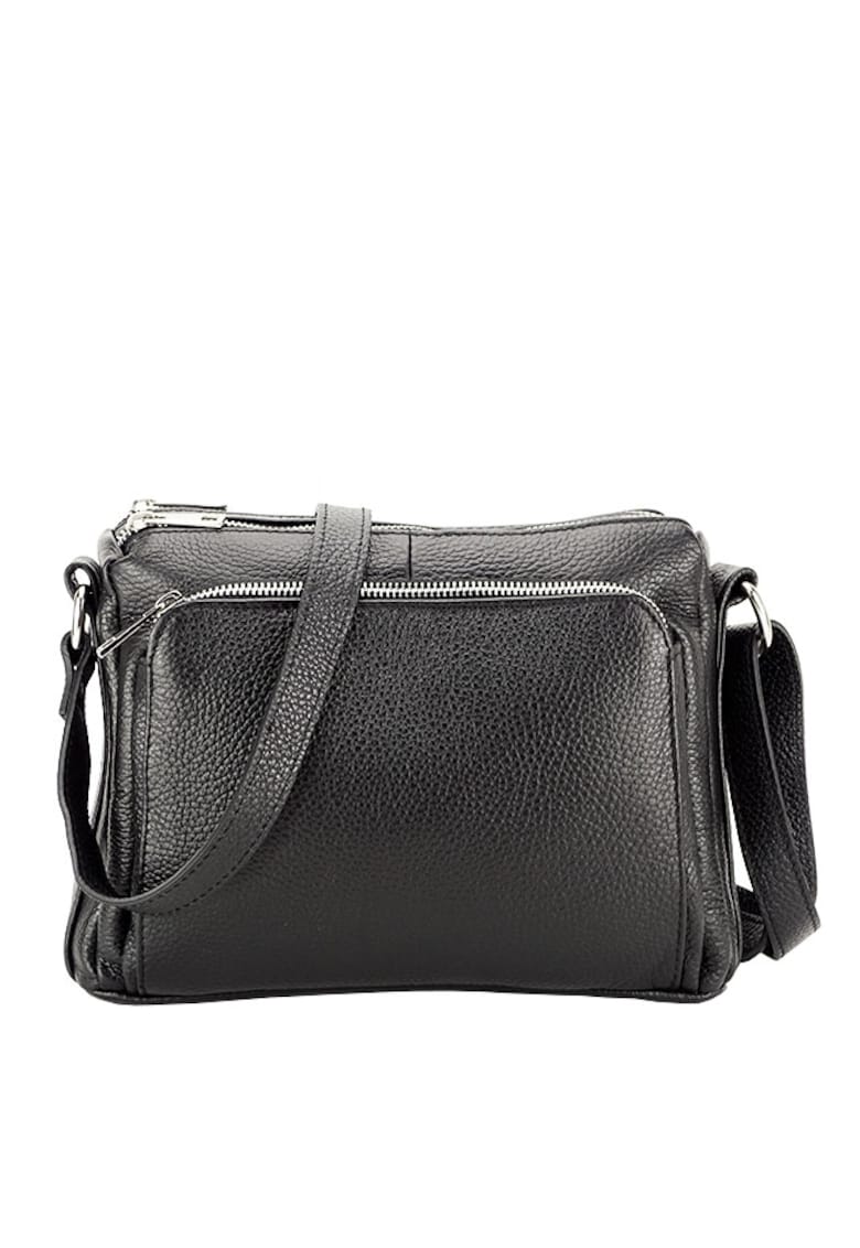 Geanta maro cafeniu din piele naturala Camelia 124 18116