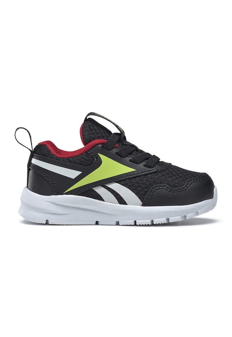 Pantofi sport cu garnituri de piele Sprinted 2.0 - Alb/Negru/Galben