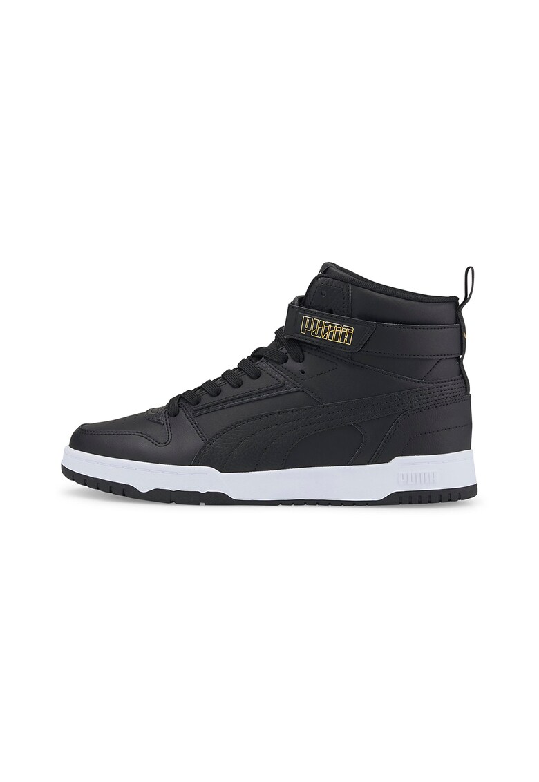 Pantofi sport inalti unisex cu insertii din piele RBD Game