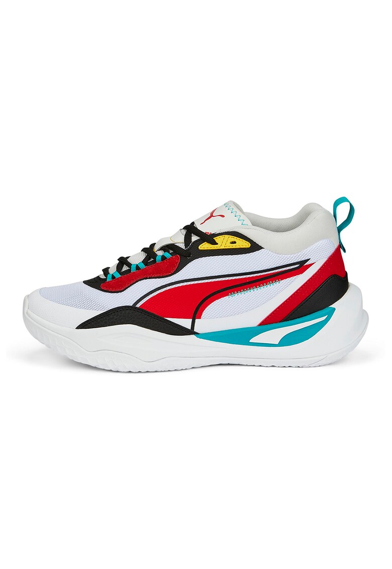 Pantofi sport din material textil cu garnituri sintetice Playmaker