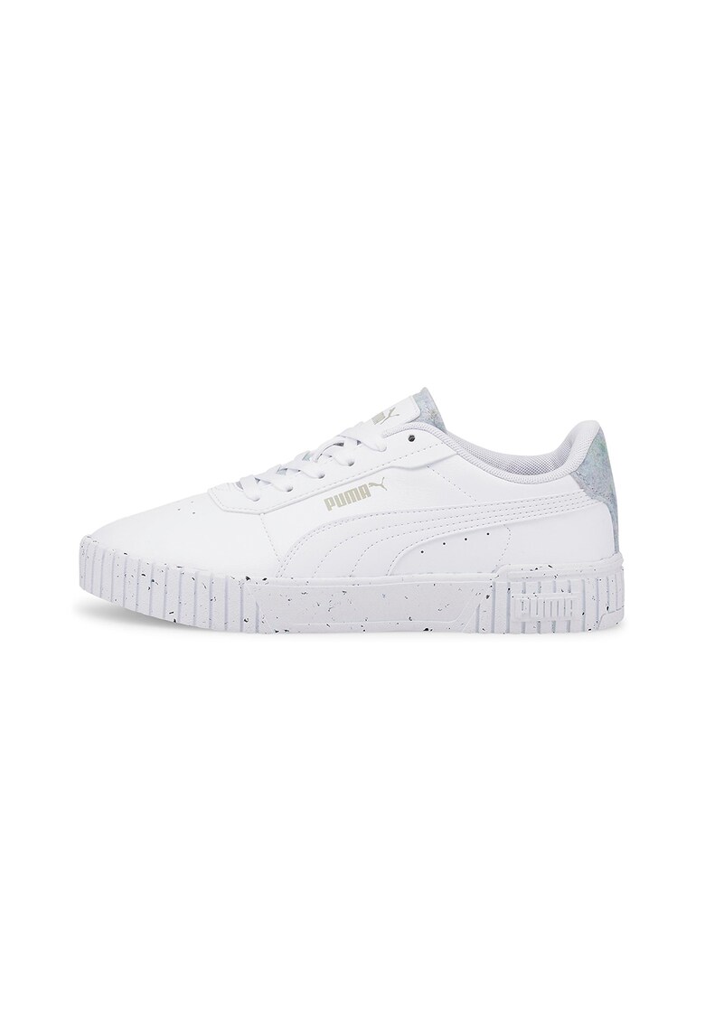 Pantofi sport de piele ecologica cu garnituri din material textil Carina 2.0