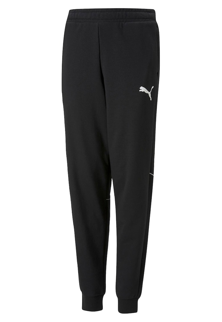 Pantaloni sport conici cu tehnologie drycell si buzunare laterale active