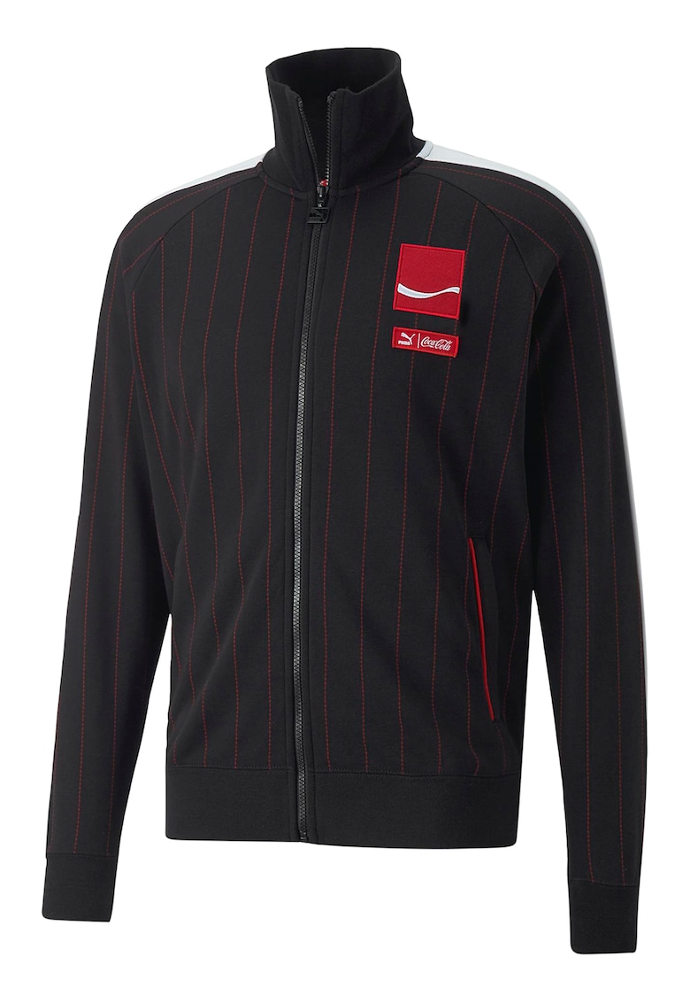 Bluza sport cu imprimeu si fermoar PUMA X COCA COLA T7 TR