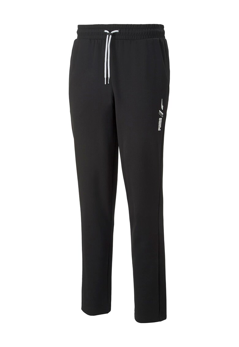 Pantaloni sport cu snur in talie Rad/Cal