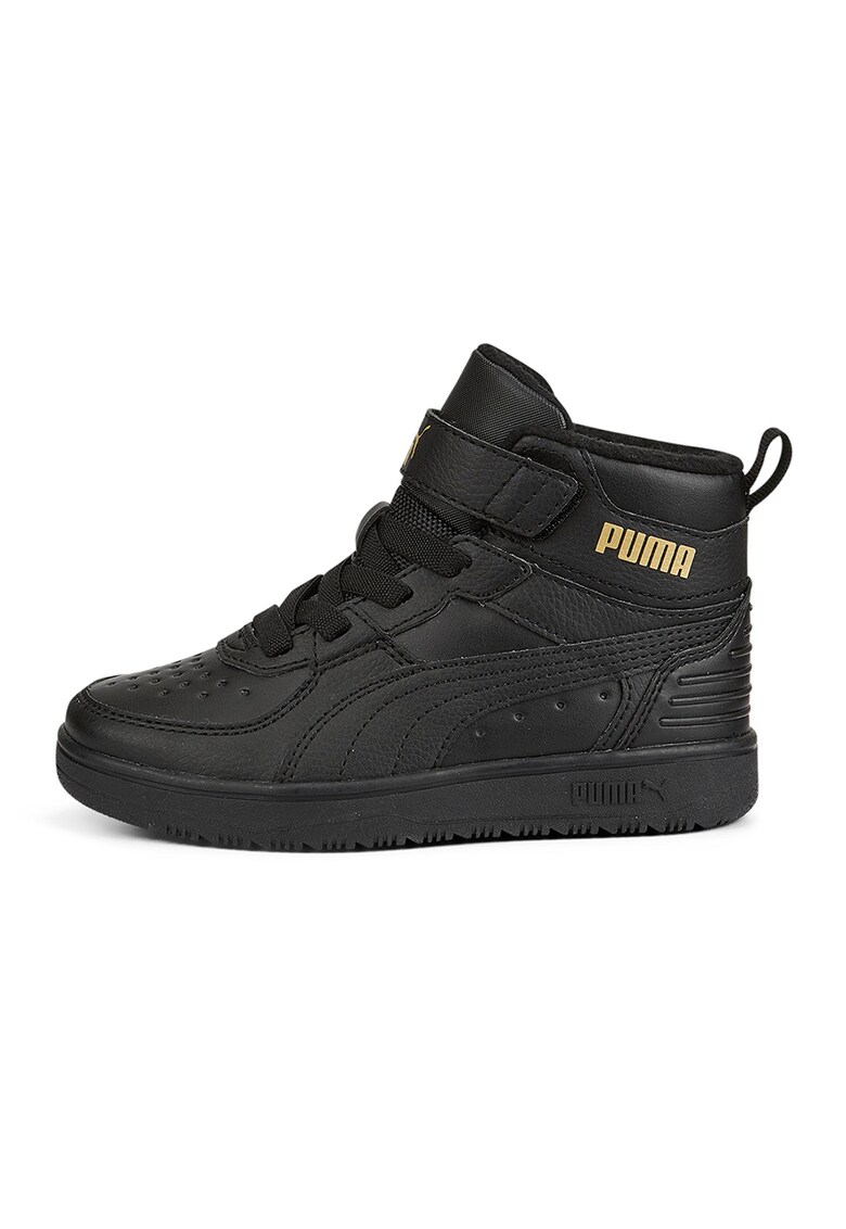 Pantofi sport mid-high de piele ecologica Rebound Rugged
