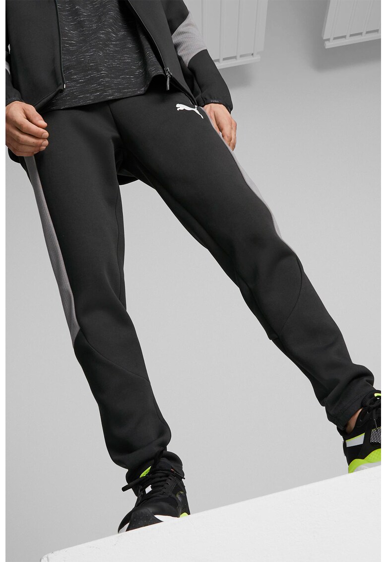 Pantaloni sport cu logo Evostripe dryCELL