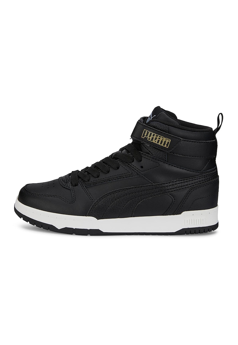 Pantofi sport mid-high de piele cu perforatii RBD Game