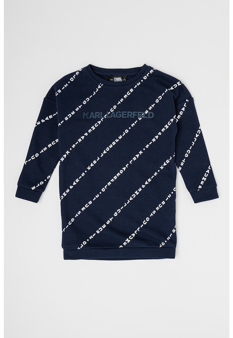 Karl Lagerfeld – Rochie-sport cu imprimeu logo fashiondays.ro imagine promotii 2022