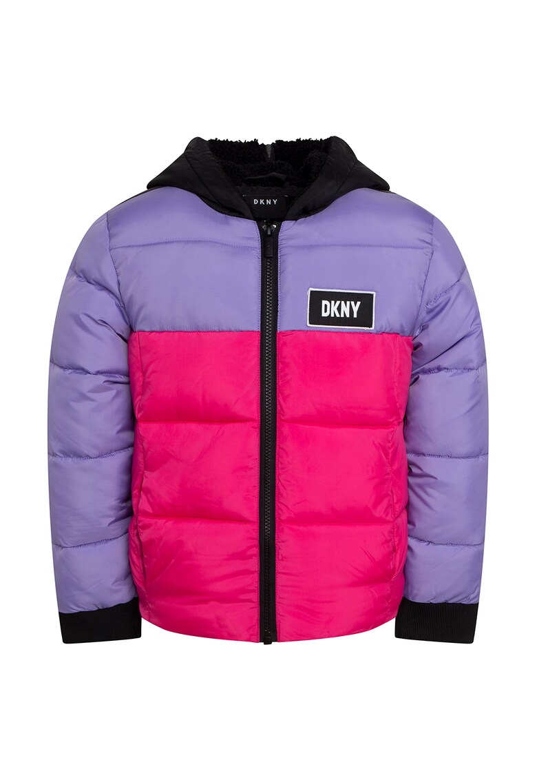 DKNY Зимно яке в цветен блок за Момичета DKNY Зимно яке в цветен блок за Момичета