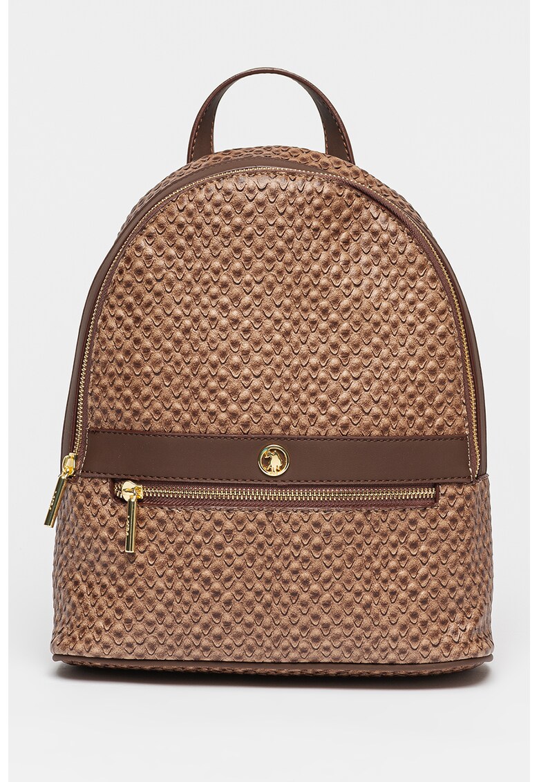 Rucsac de piele ecologica cu aspect texturat