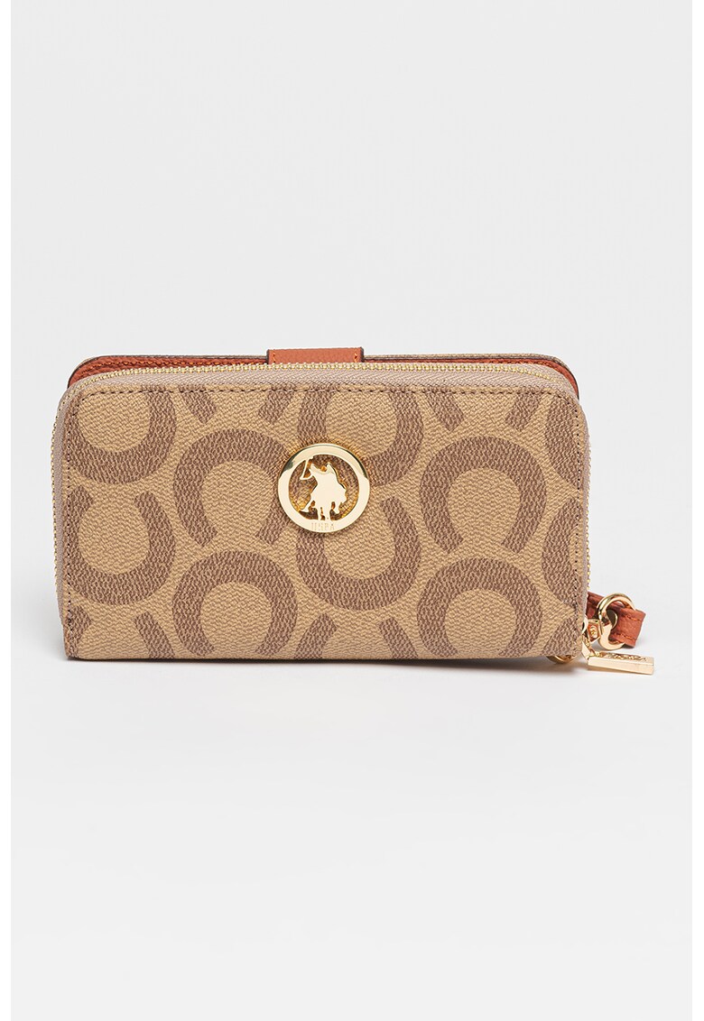 Portofel cu fermoar si bareta detasabila pentru incheietura