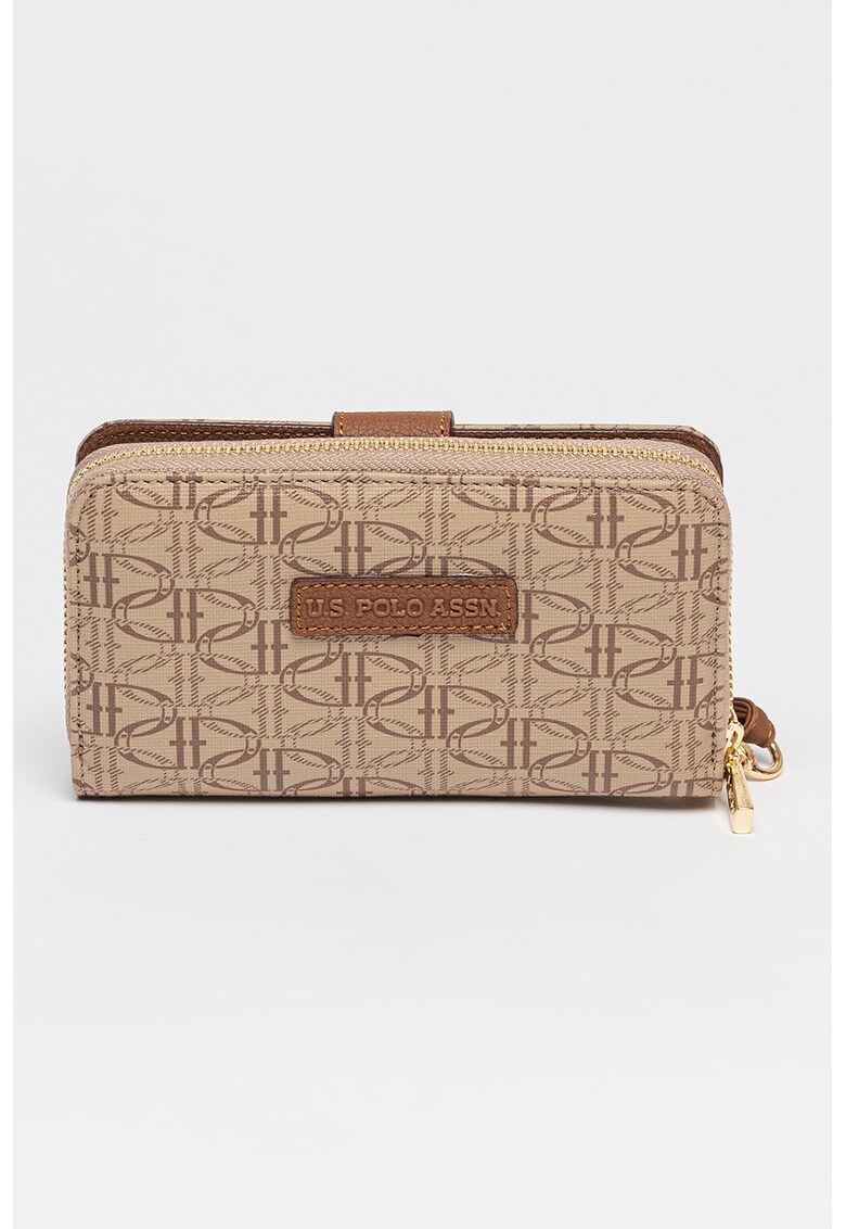 Portofel cu model - fermoar si bareta pentru incheietura