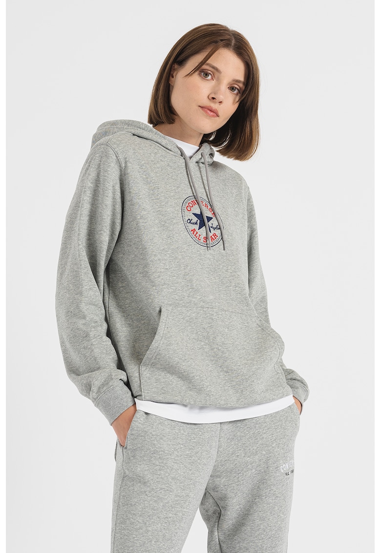 Converse Hanorac unisex Chuck Patch Core - Gri melange