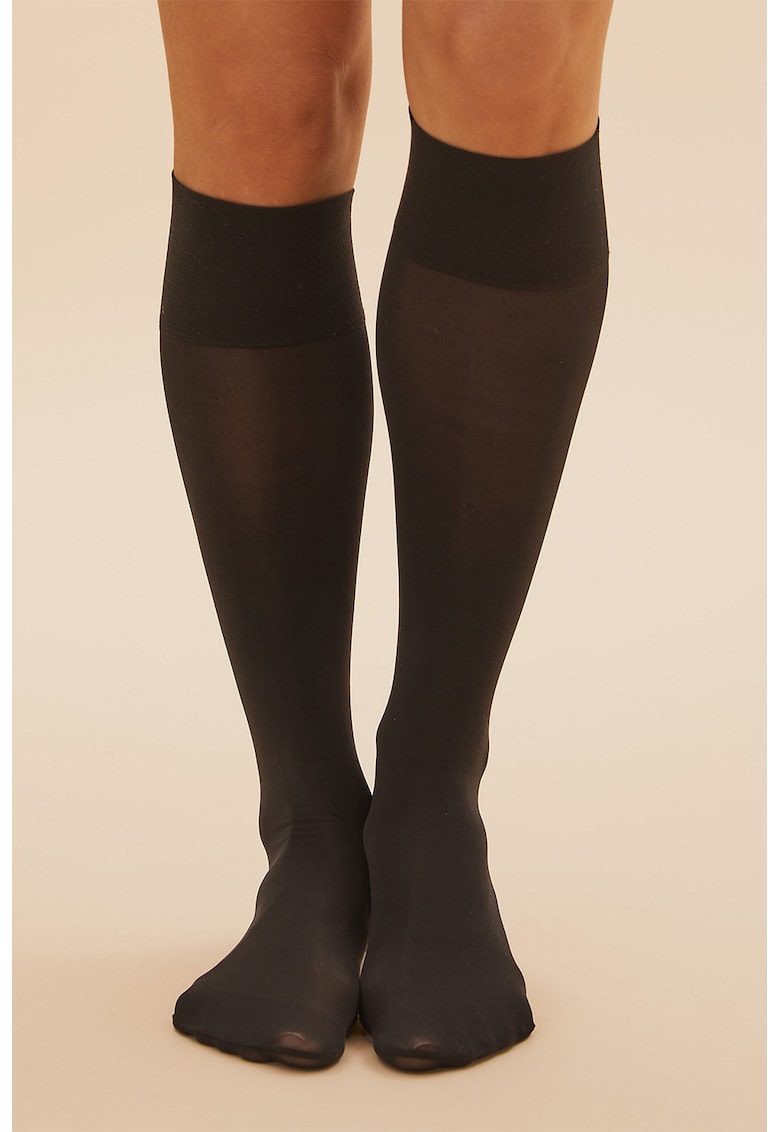 Set de sosete lungi pana la genunchi 40 Den - 2 perechi