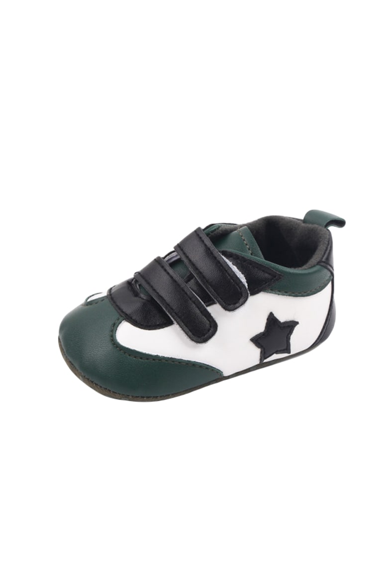 Pantofi Sport Steluta - Casual - Piele ecologica - Baieti - Siret - Multicolor