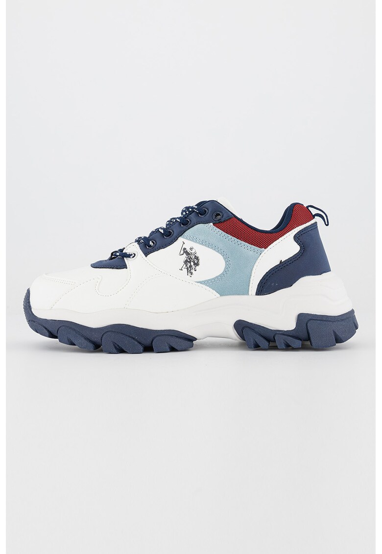 Pantofi sport cu segmente contrastante Tracky