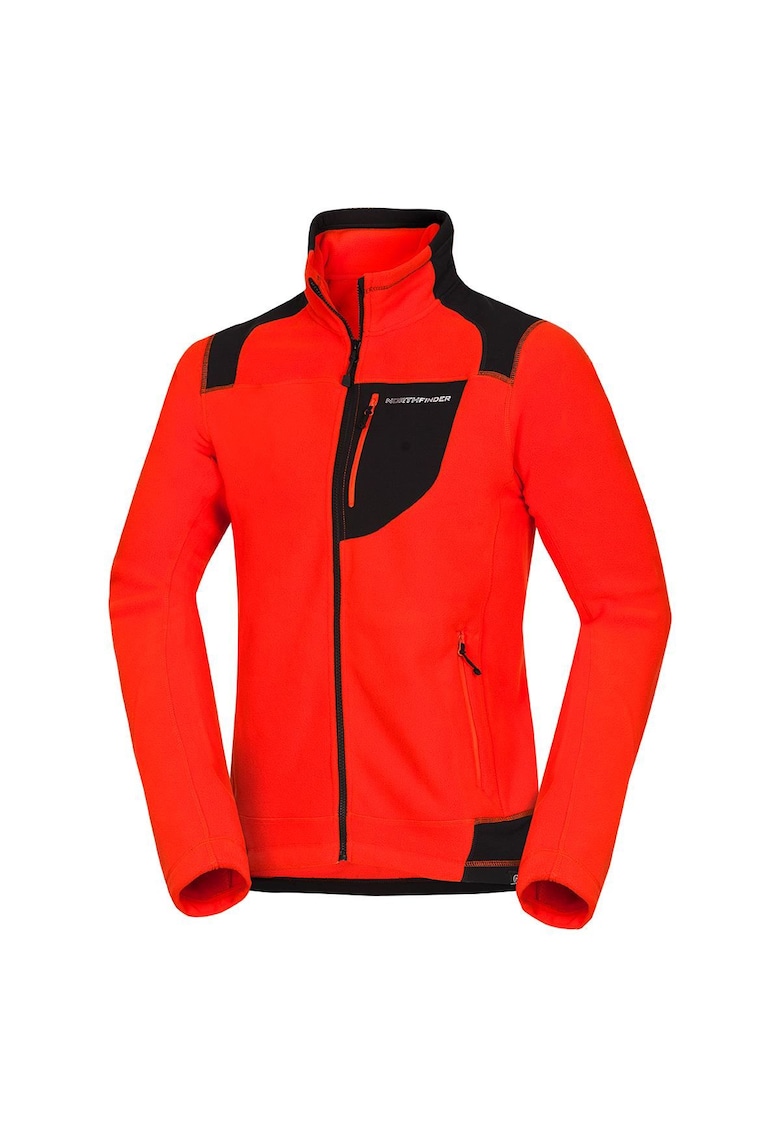 Northfinder Bluza din fleece NorthPolar pentru barbati Bendik - Rosu