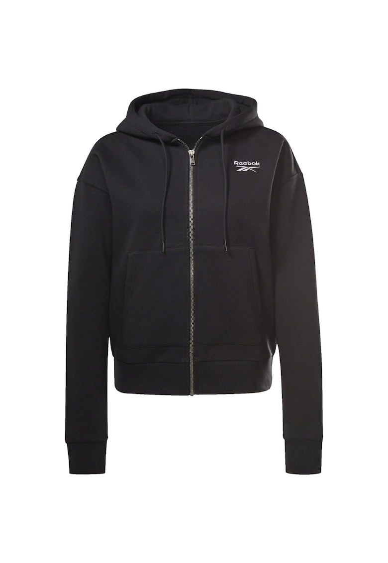 Hanorac pentru femei - RI Full Zip - Negru - Negru